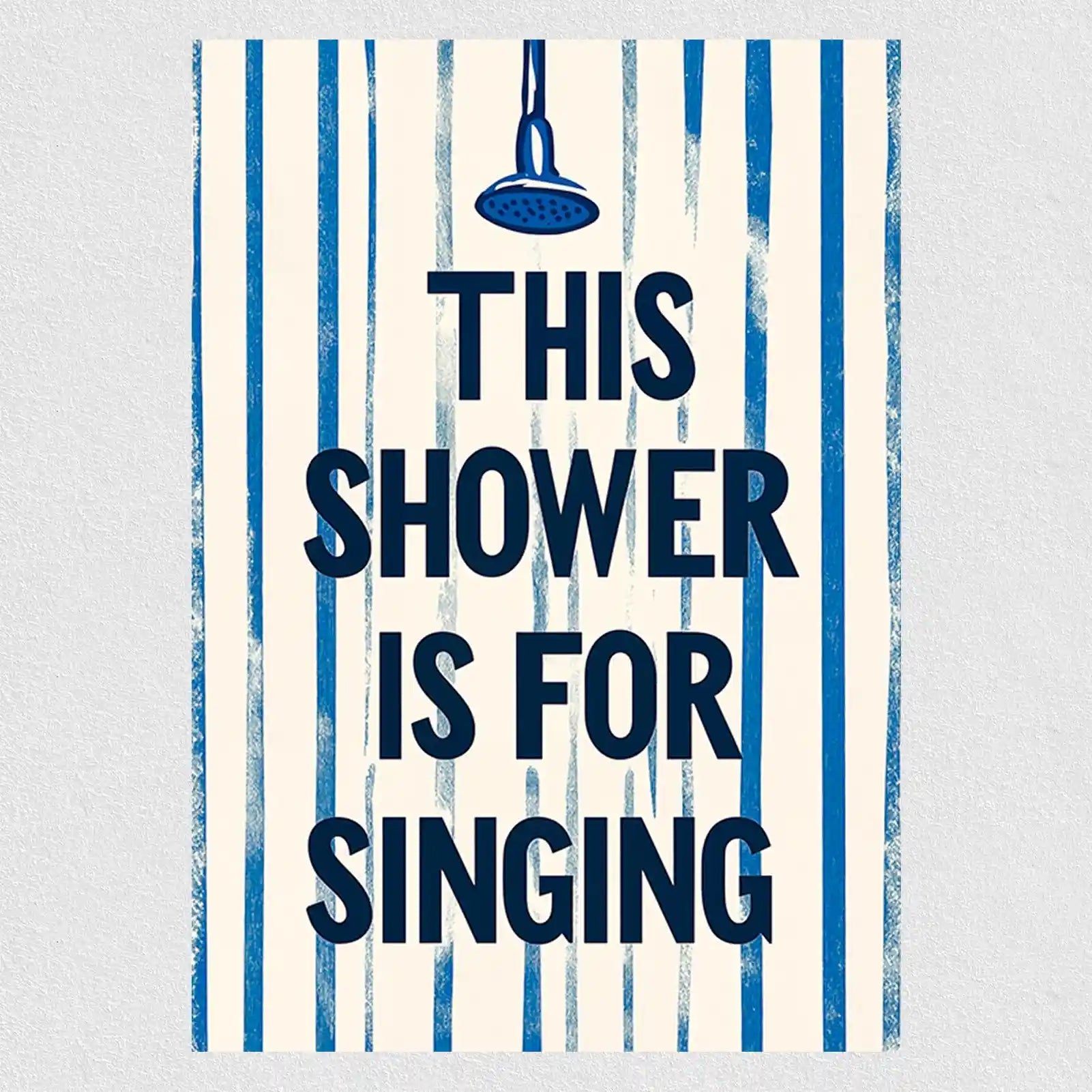 Этот душ — постер