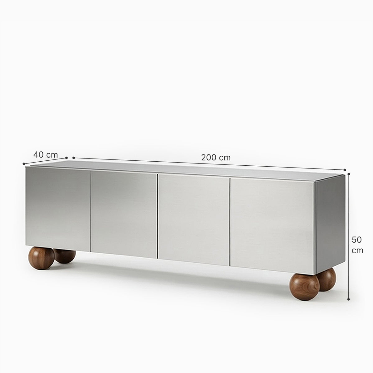 Pascal Steel TV Stand image