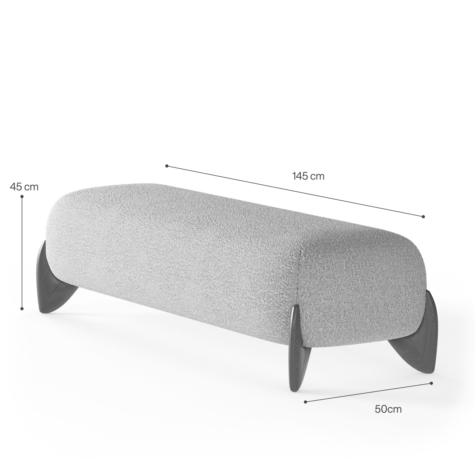 Kyoto Bench Camel Boucle