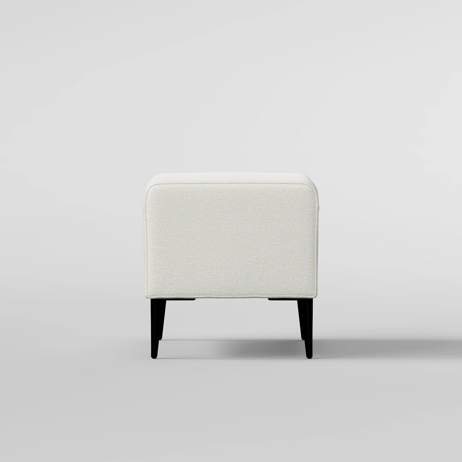 #Fabric_Boucle #Color_White