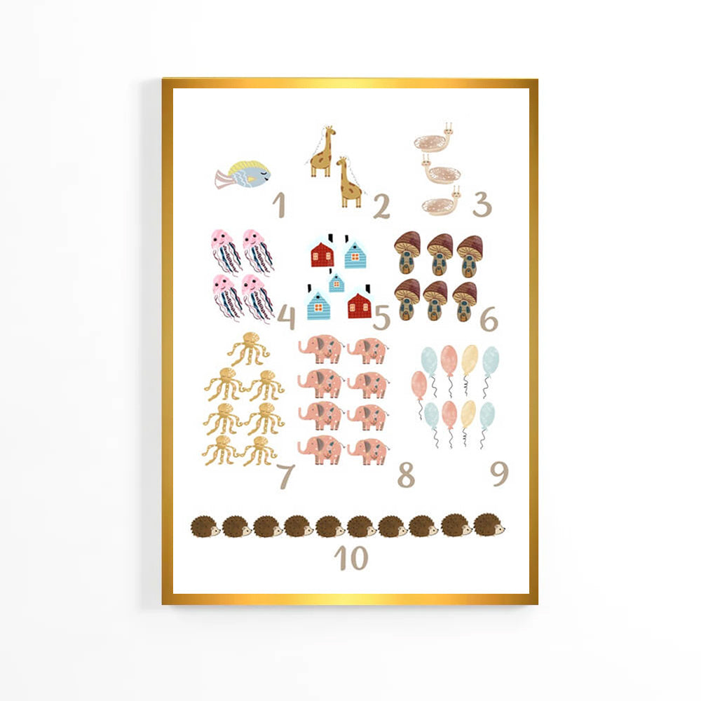 Counting Wonderland Kids Poster image