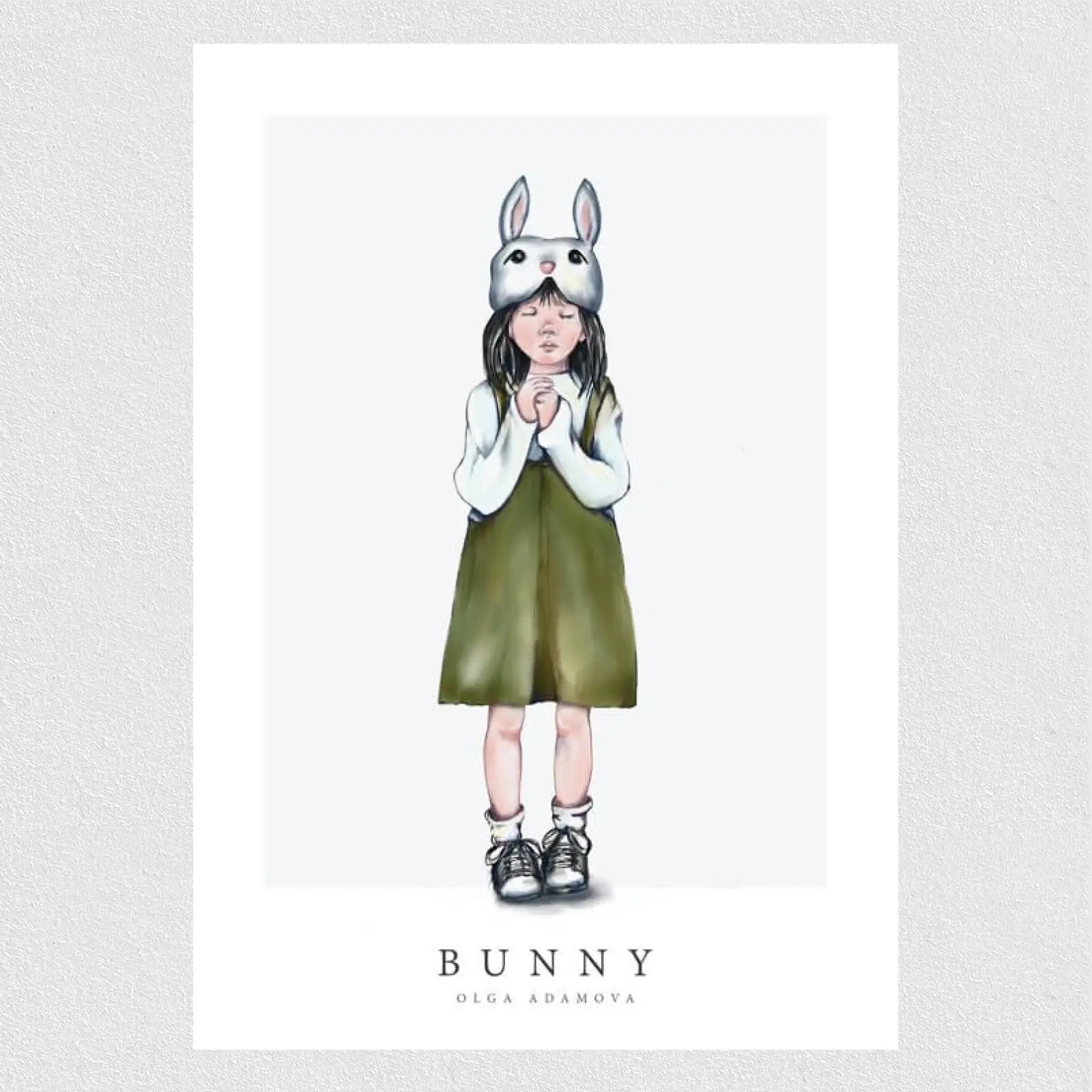 Bunny Girl Kids Poster