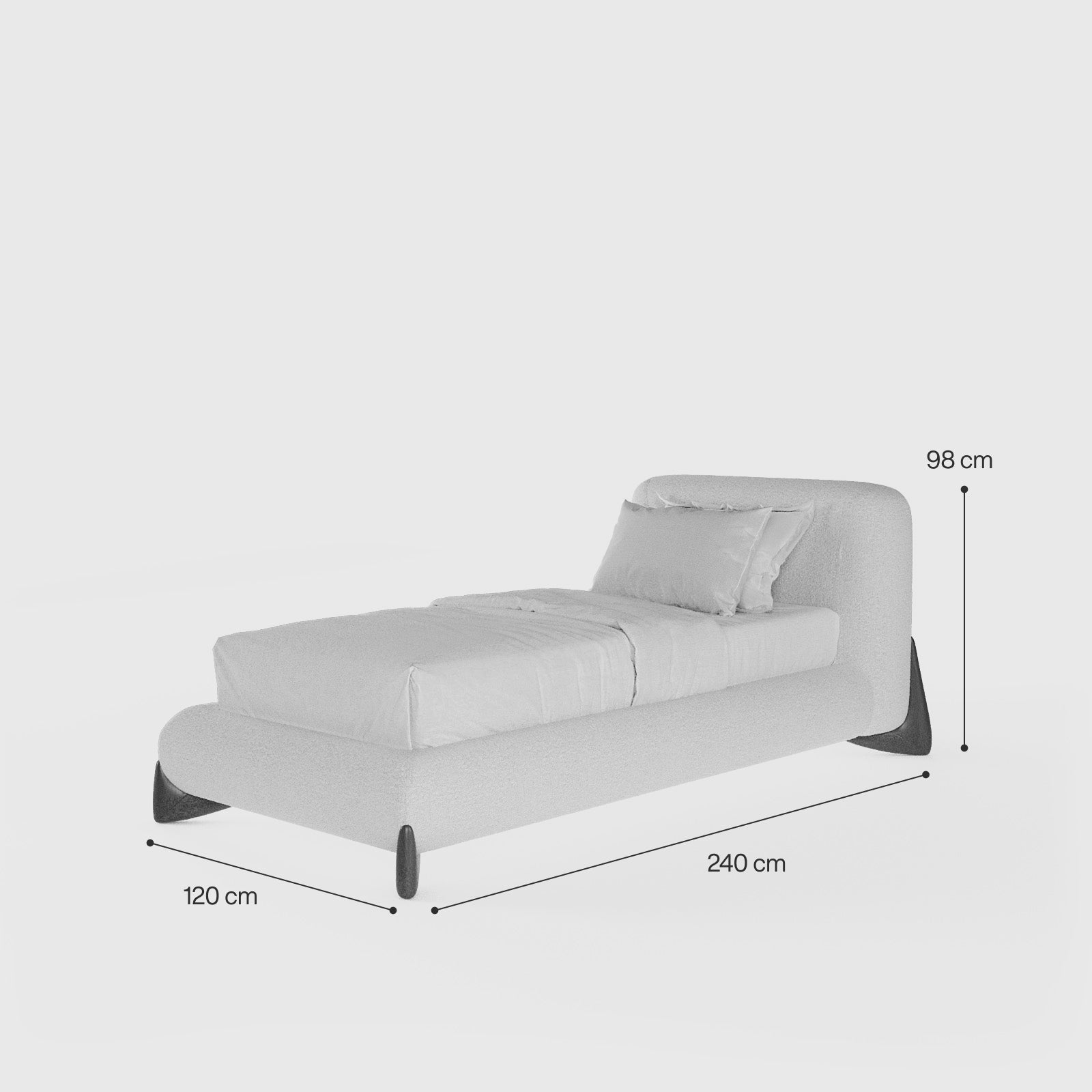 Kyoto Basic Size Bed image