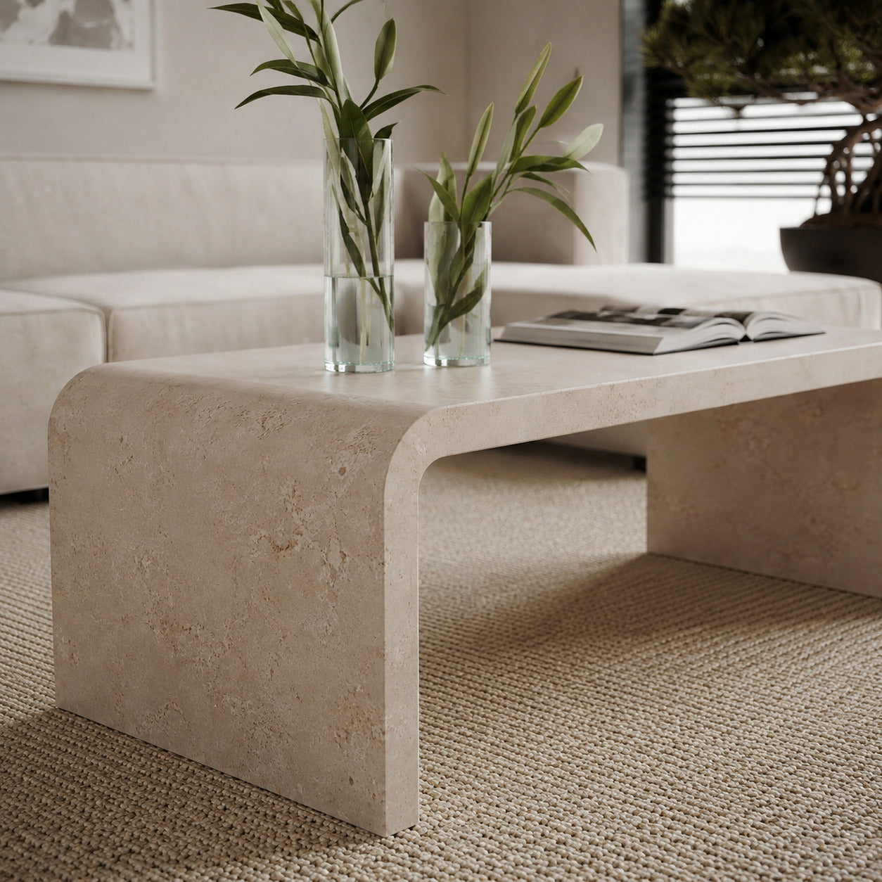 Palermo Crema Marble Coffee Table image