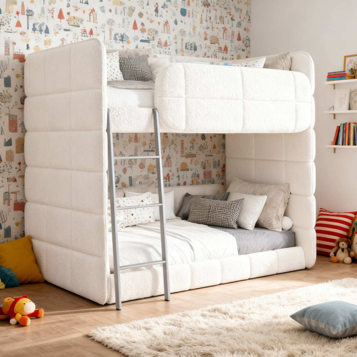 Teddy Bunk Kids Bed