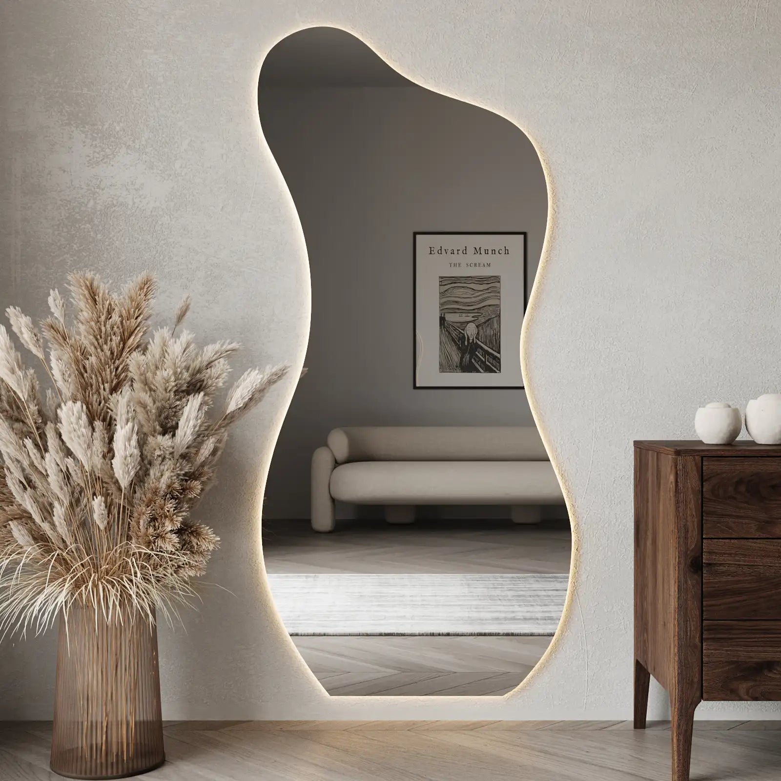 Stellar Floor Mirror