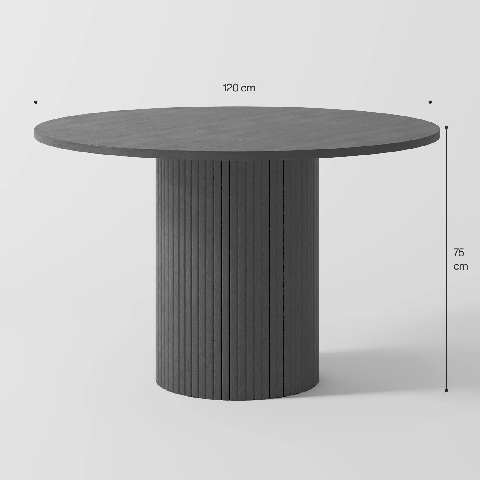 Fiore Dark Dining Table image