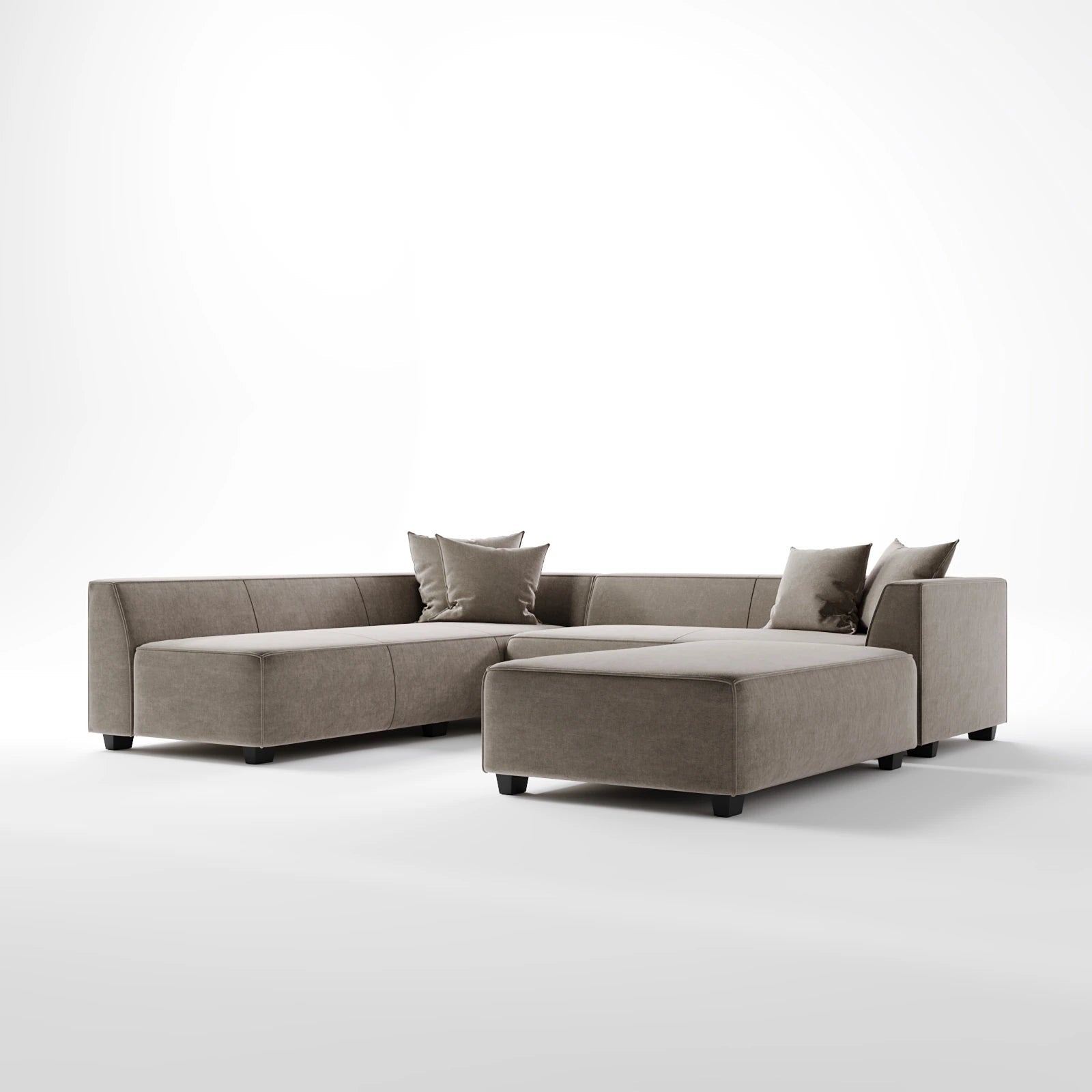 Woodland 4-Seater Sectional Sofa