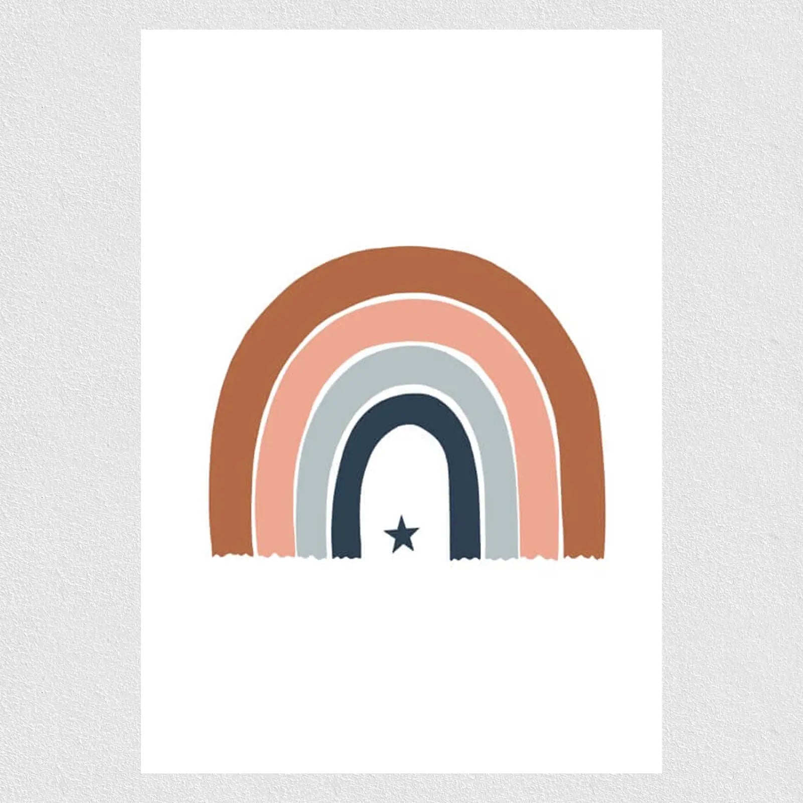 Baby Rainbow Kids Poster