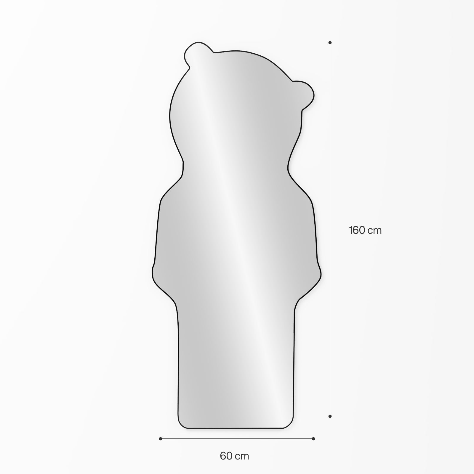 مرآة حائط تيدي image