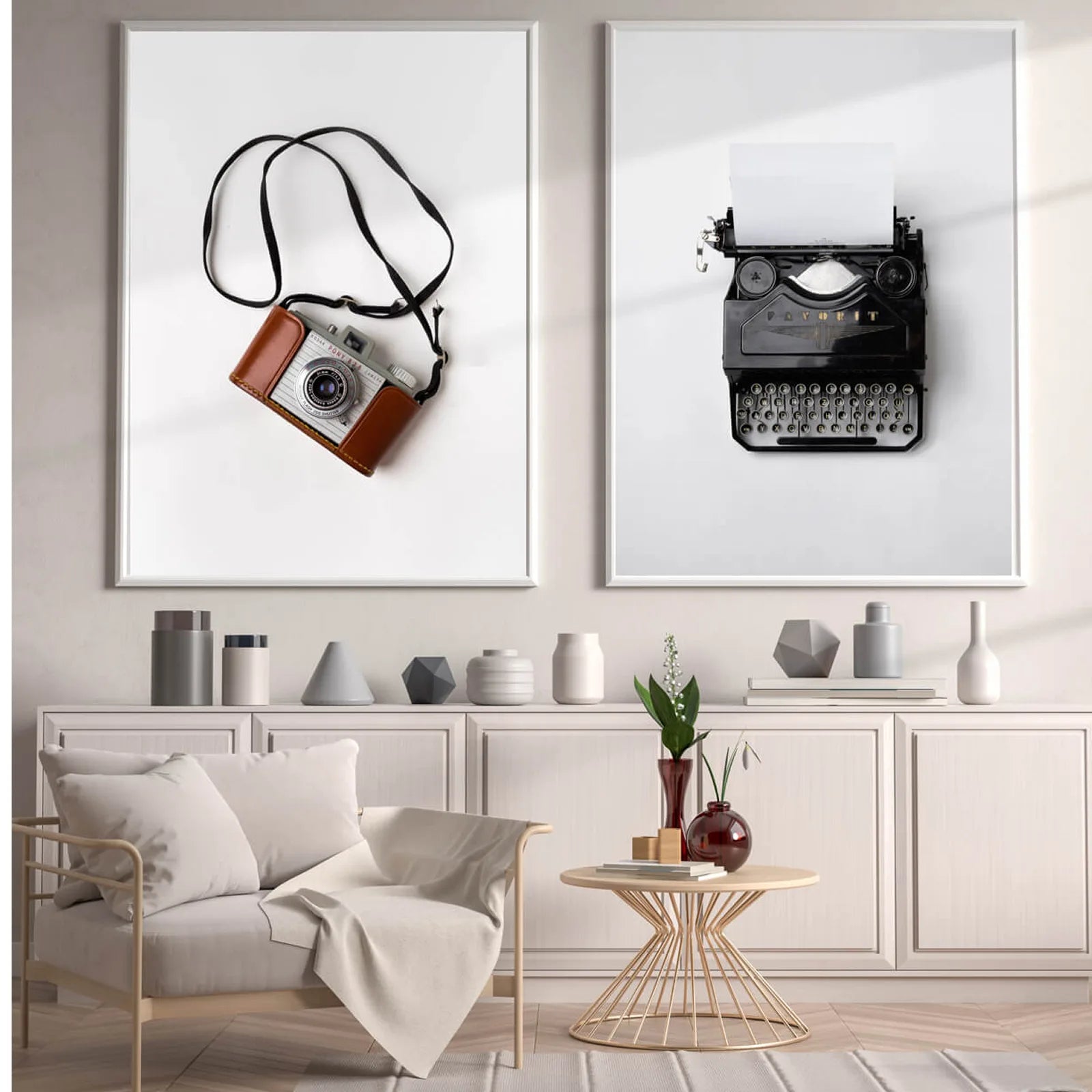 Vintage Camera Poster