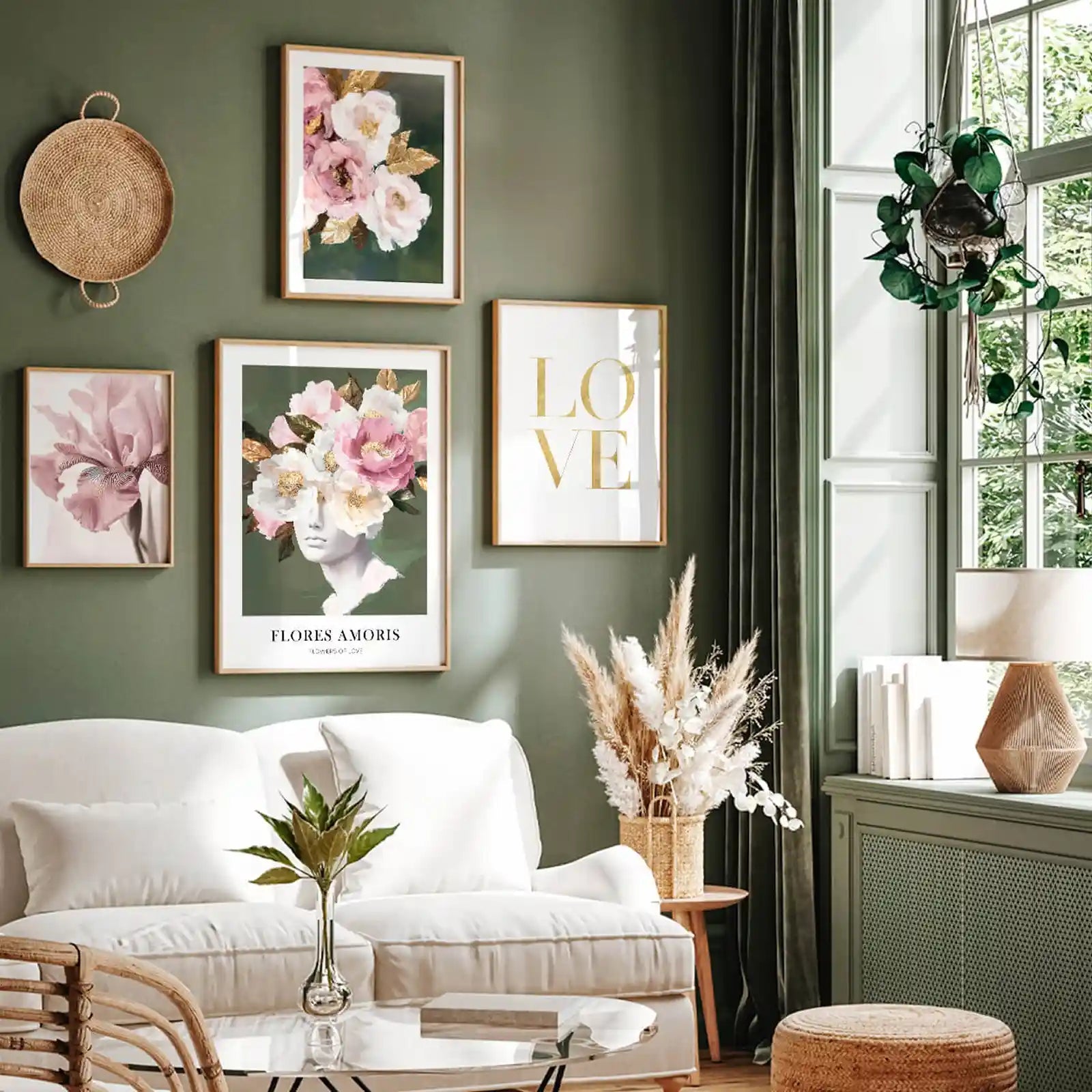 Lettering LOVE Poster