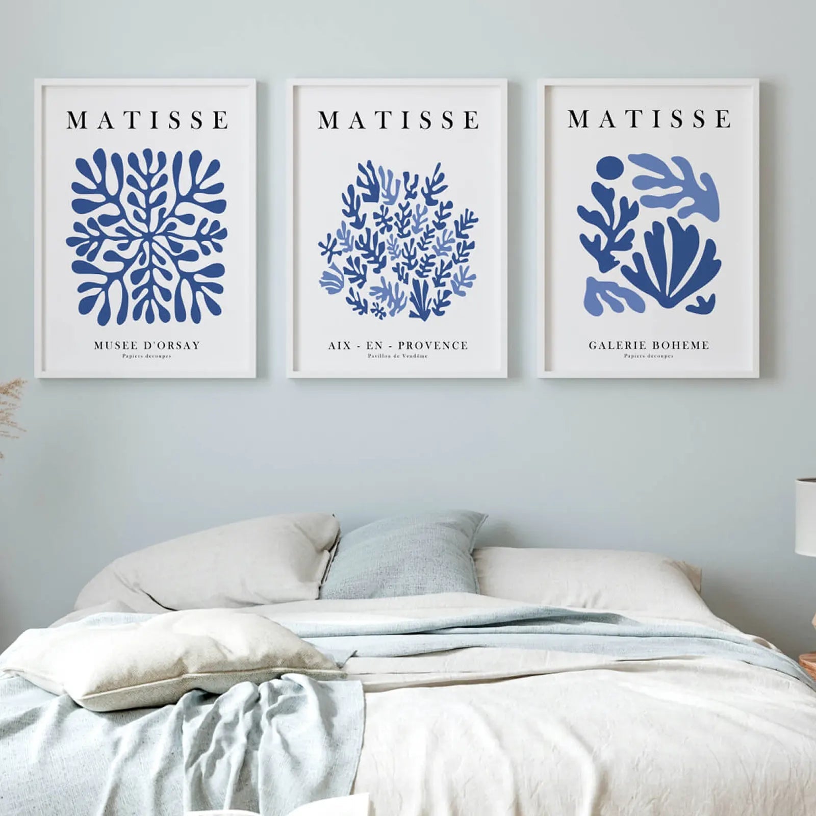 Matisse Light Blue Fantasy Poster