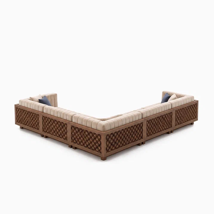 Lawn 7-Seater Corner Sofa image