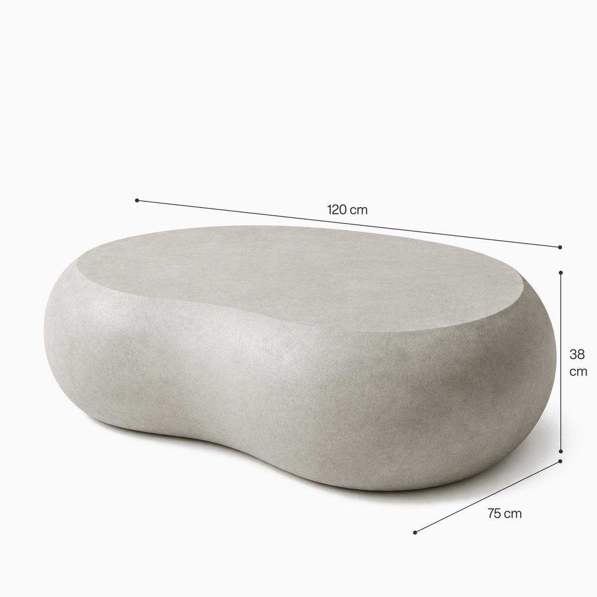Dante Microconcrete Coffee Table image