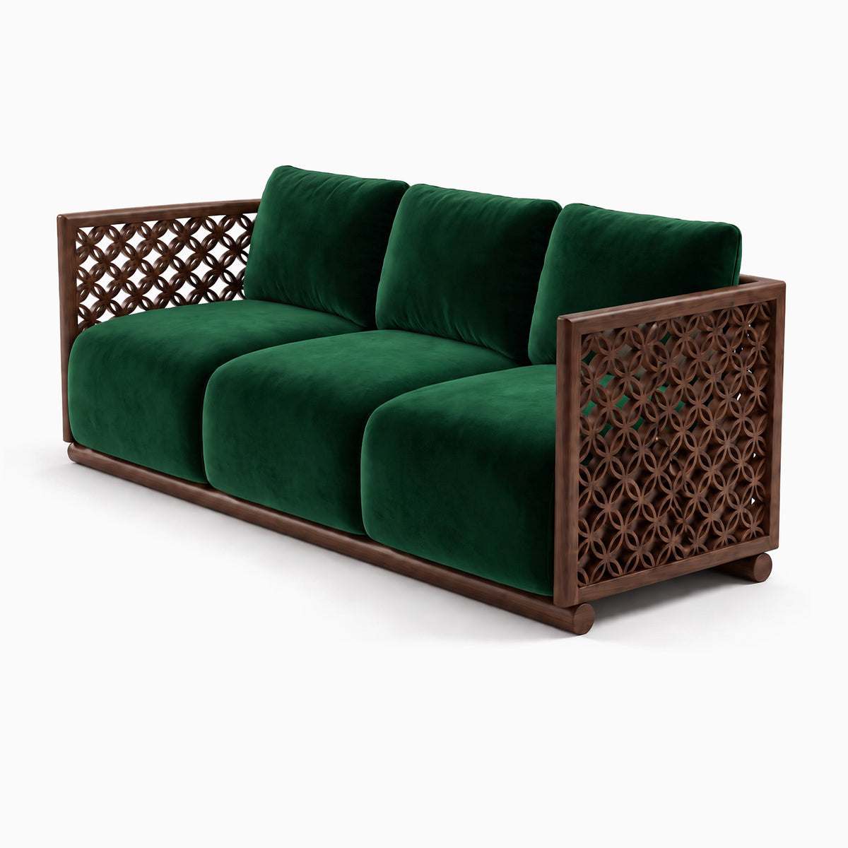 Reem 3-Seater Straight Sofa image