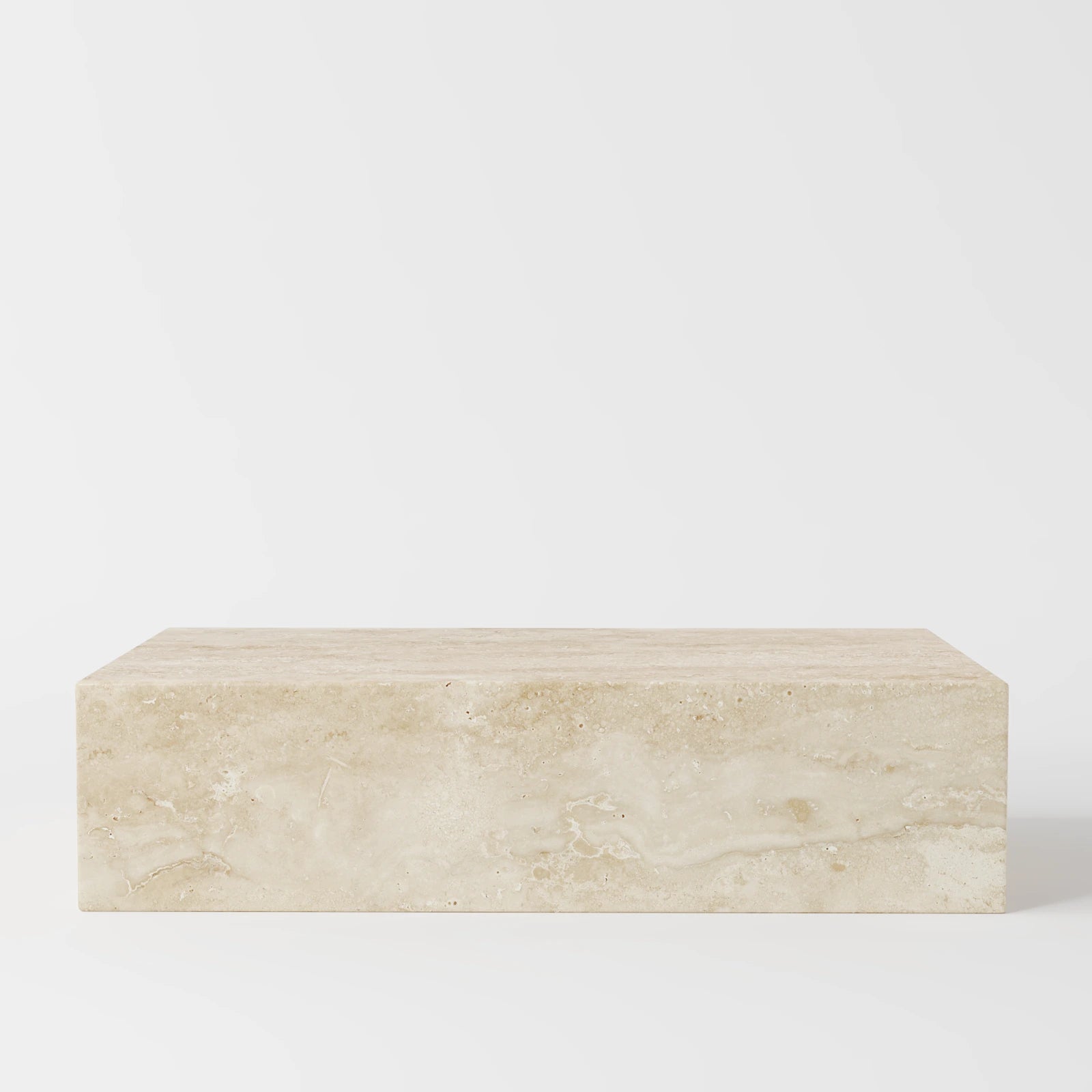 Cube Travertine Coffee Table