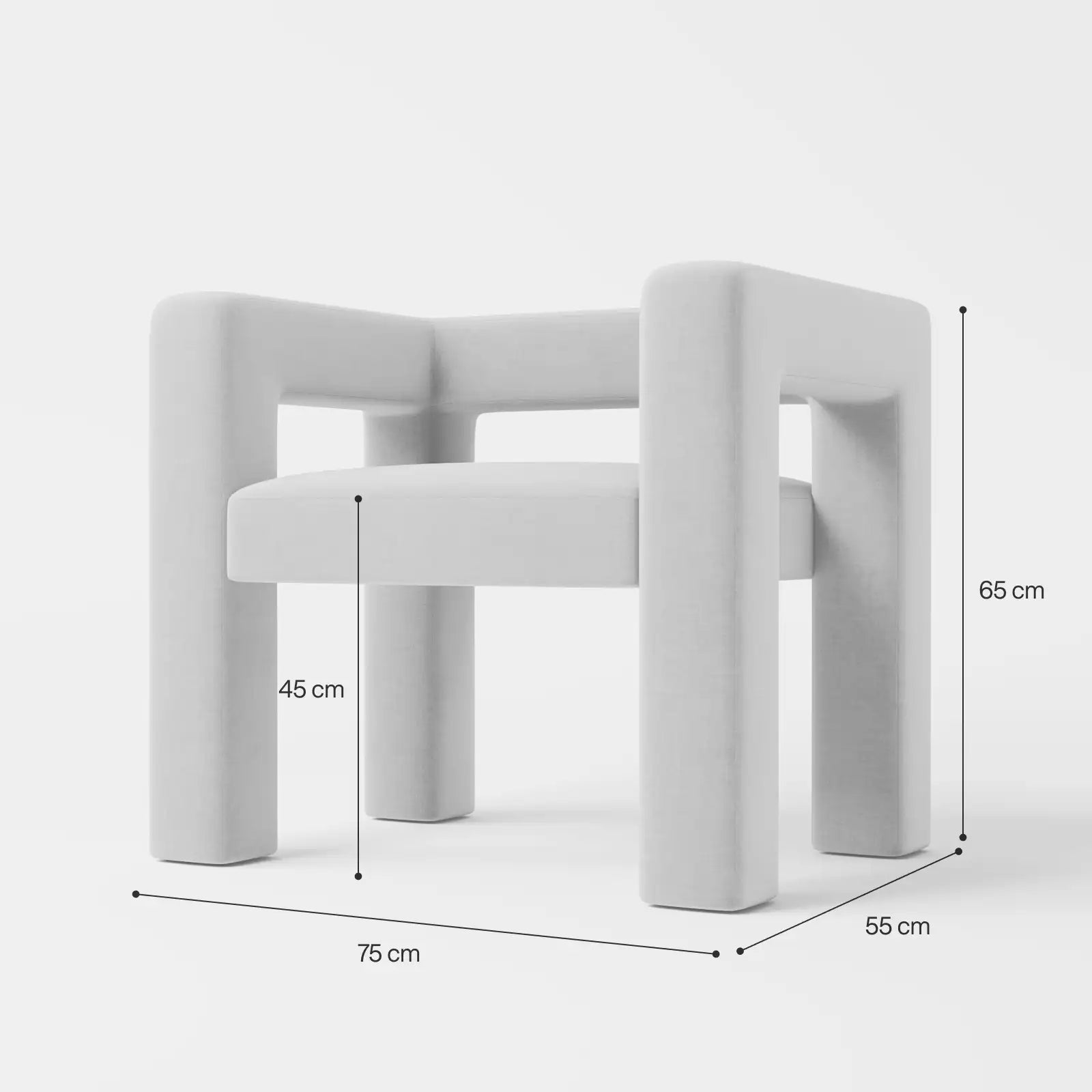 Softwave Linen Comfort Armchair 6
