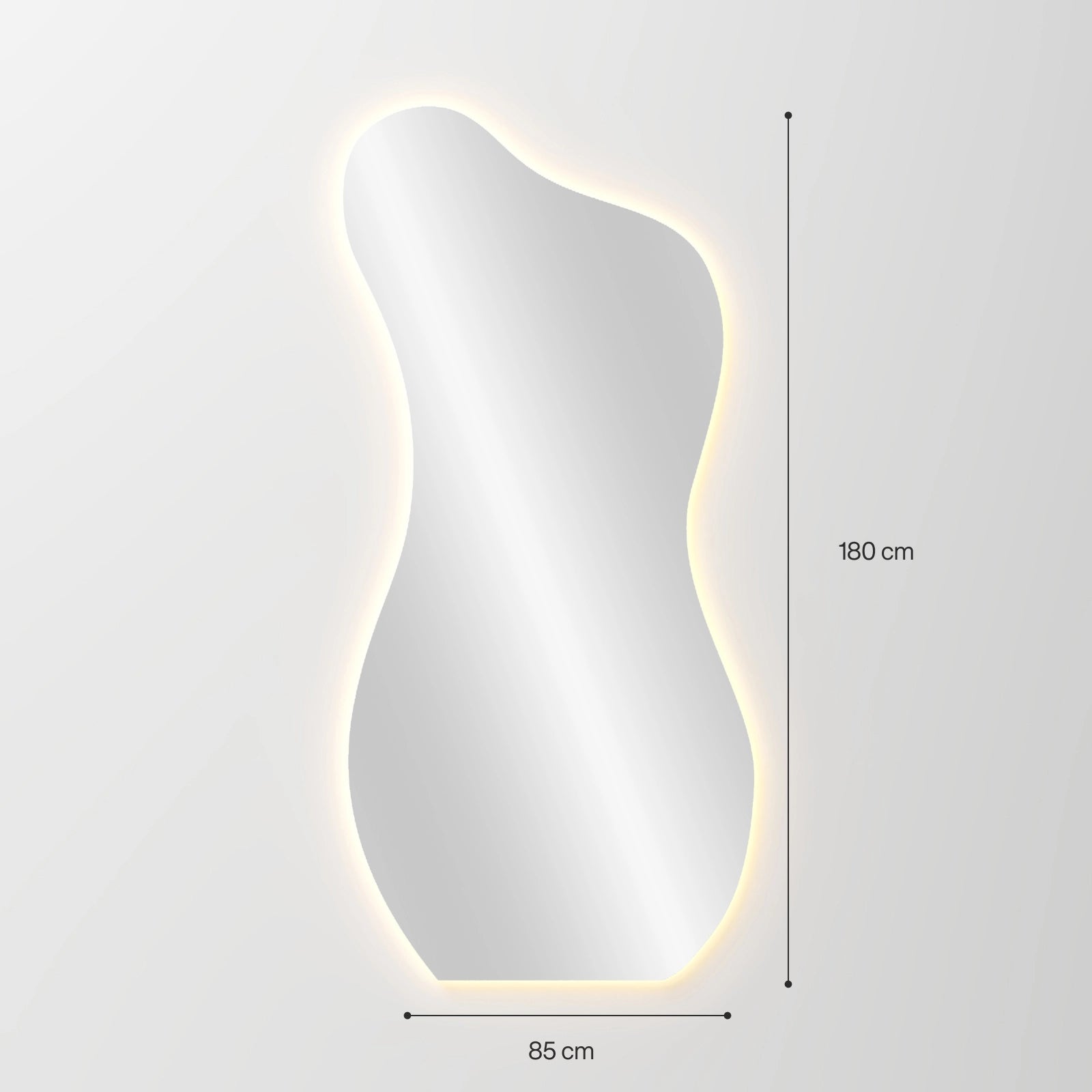 Stellar Floor Mirror