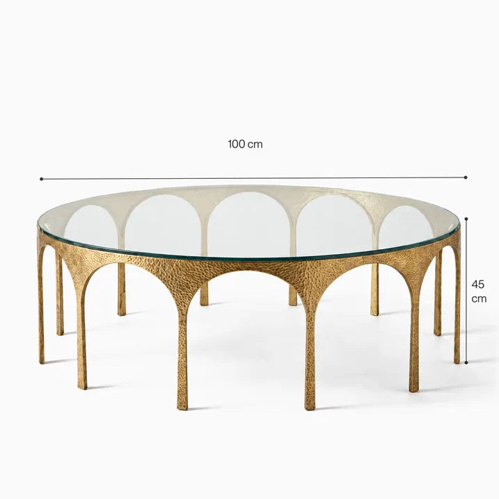 Diya Glass Coffee Table image
