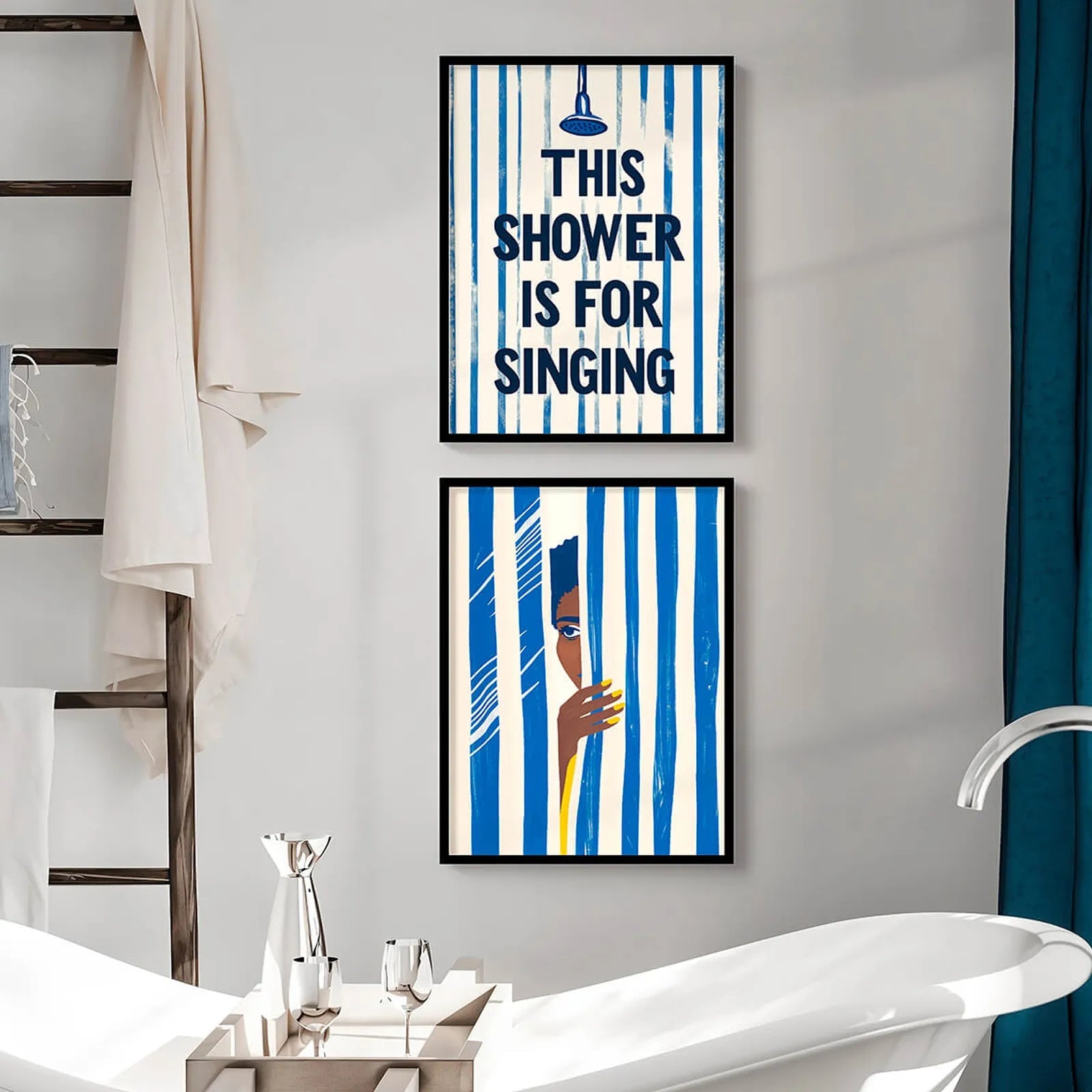 Этот душ — постер