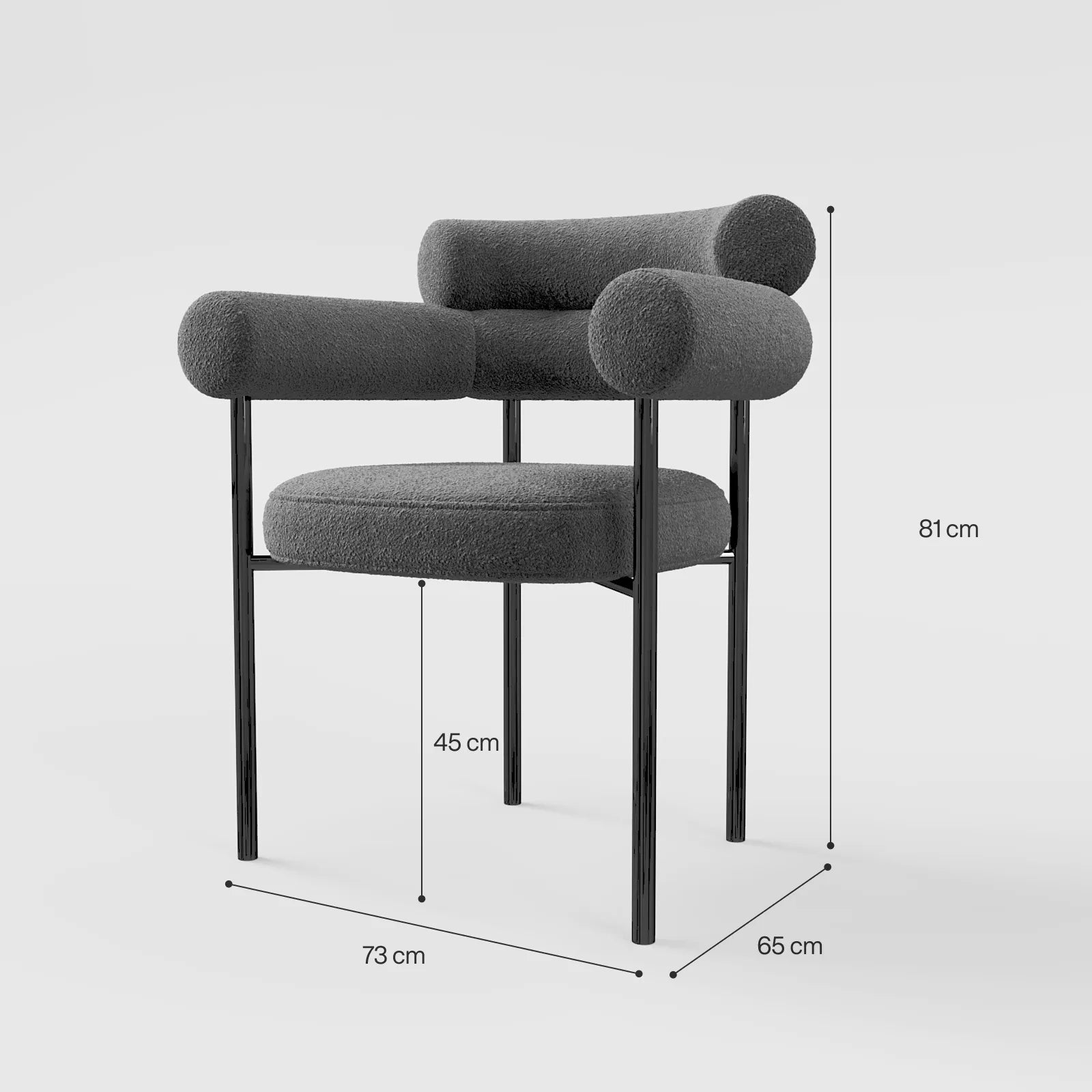 Terra Boucle Dining Chair 1