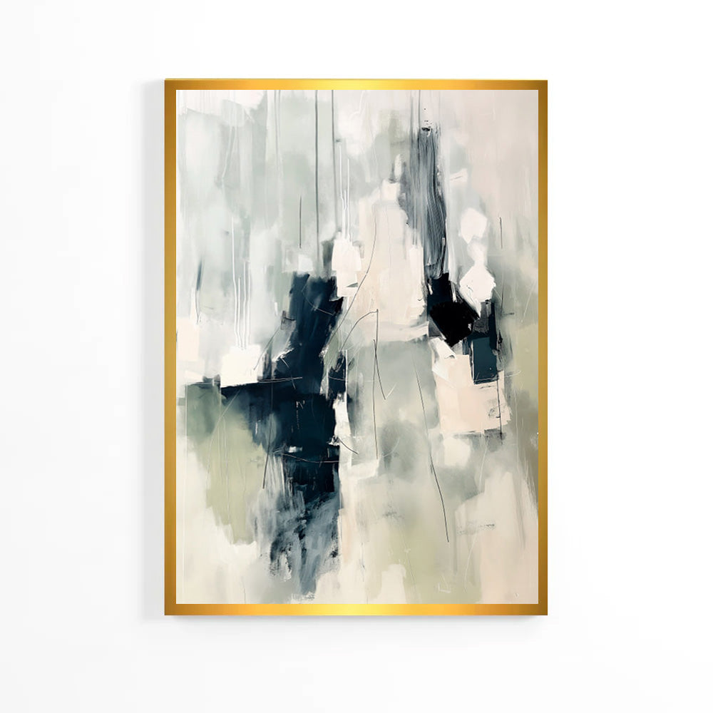 Watercolor Waves of Thought Poster image