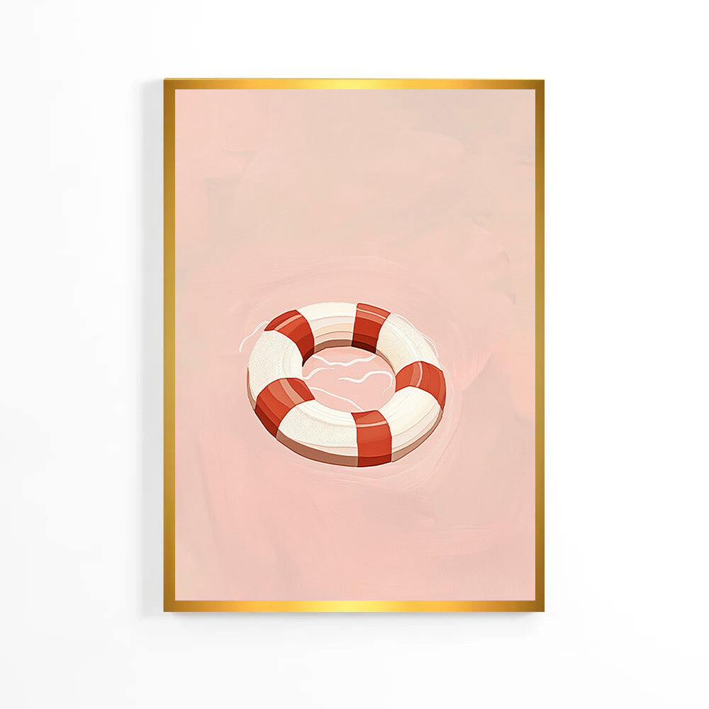 Плакат «Спасательный круг для плавания» image