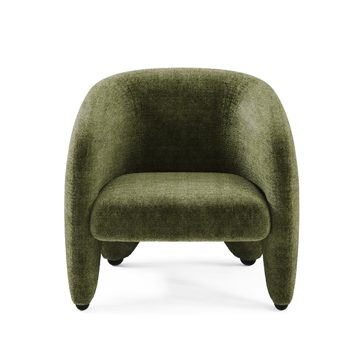Curved Accent Chair image