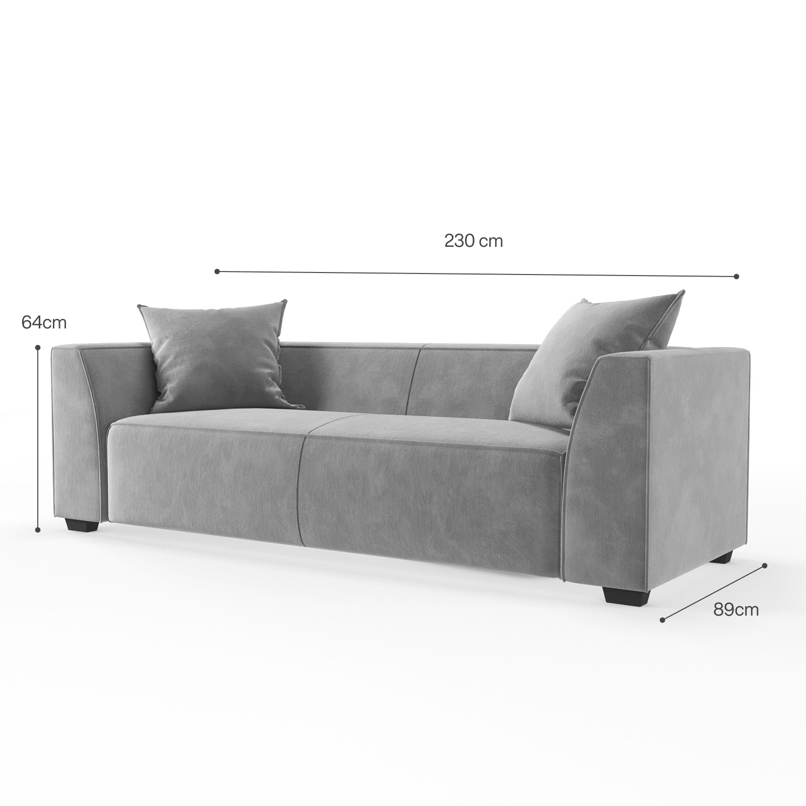 Woodland 2-Seater Straight Sofa image