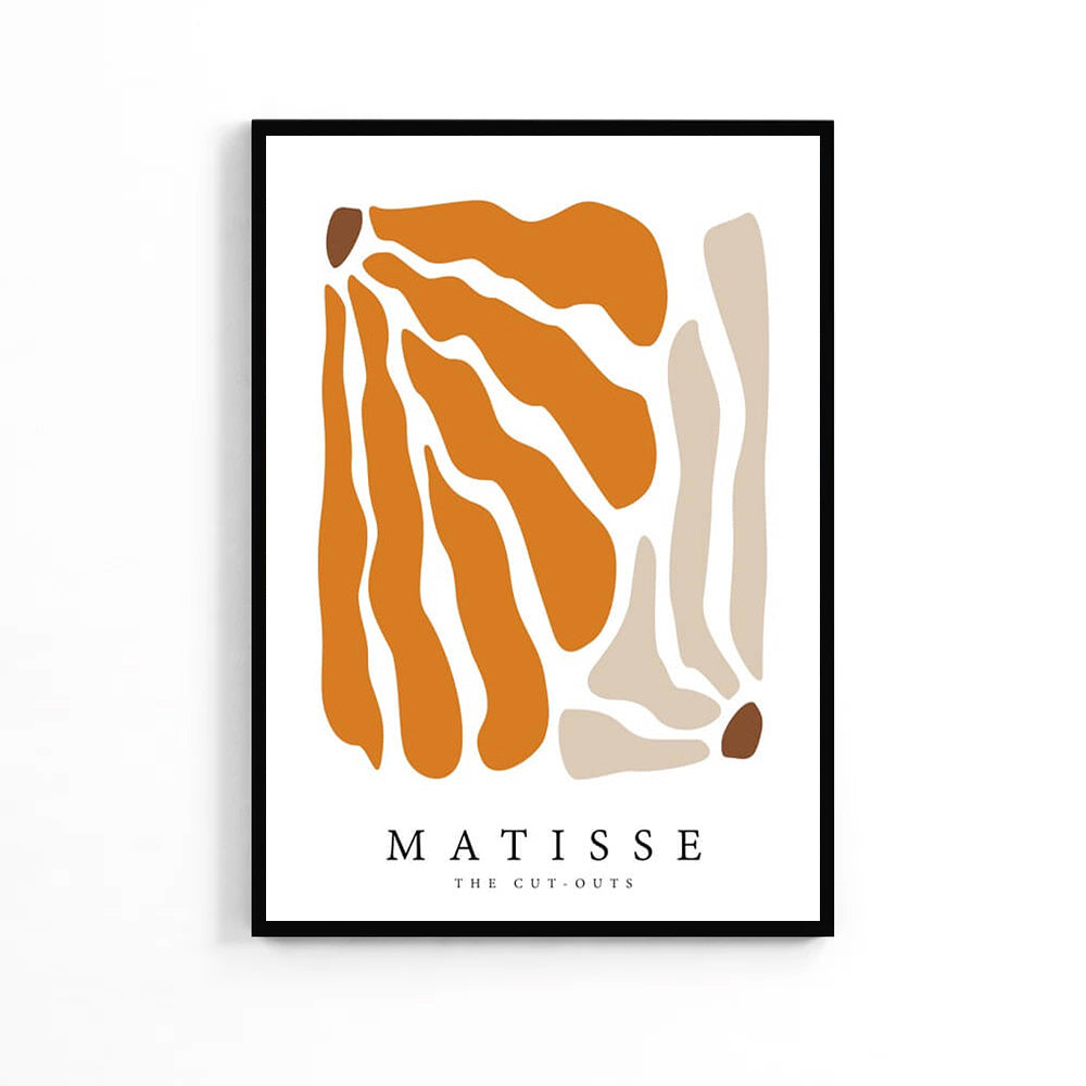 Плакат «Оранжевое настроение» Матисса image