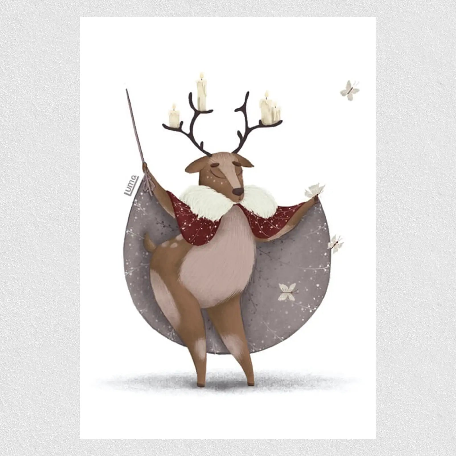 Little Magic Deer Kids Poster image