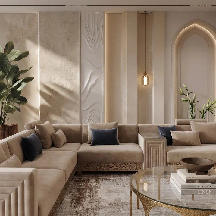 Areesh 8-Seater Corner Sofa image