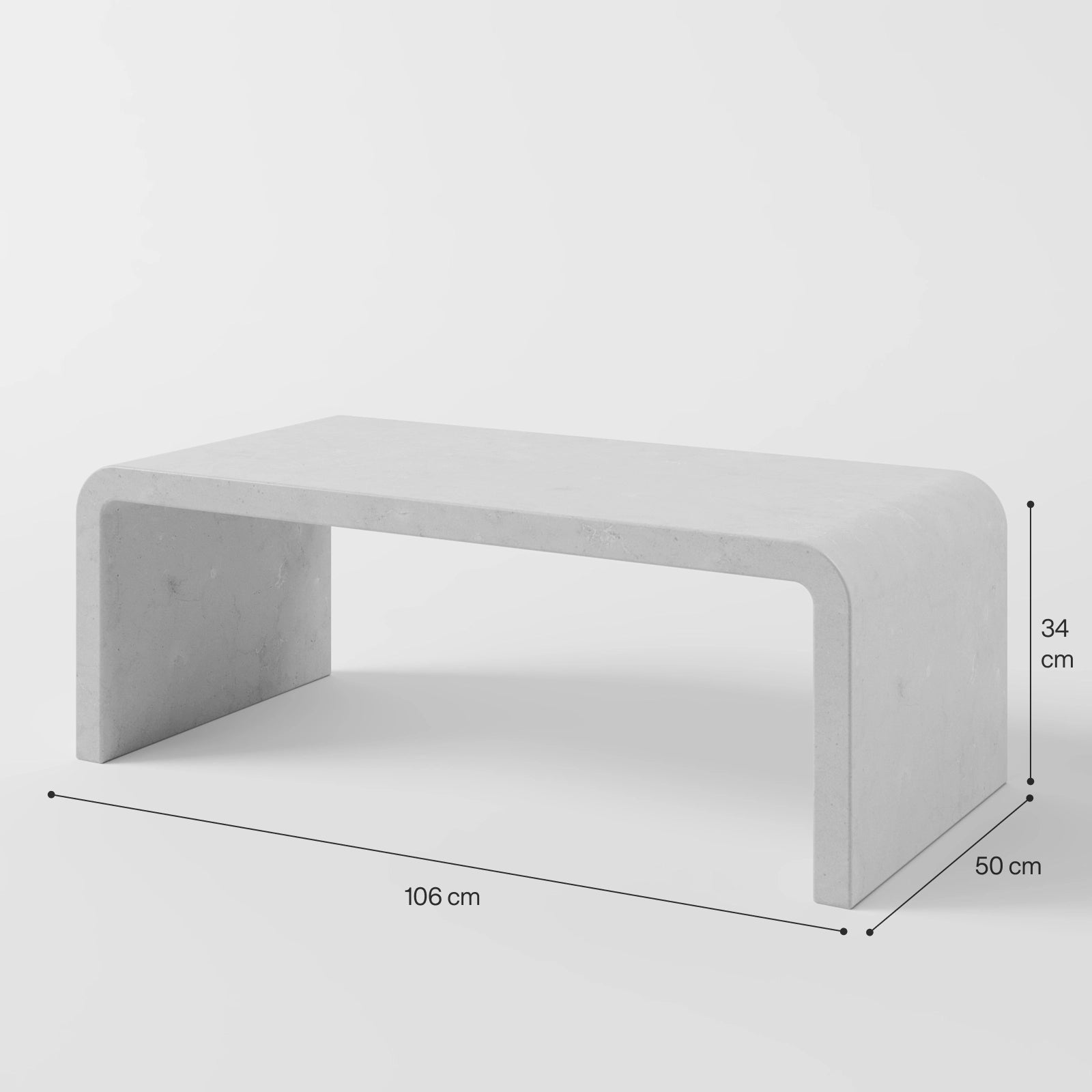 Palermo Crema Marble Coffee Table image