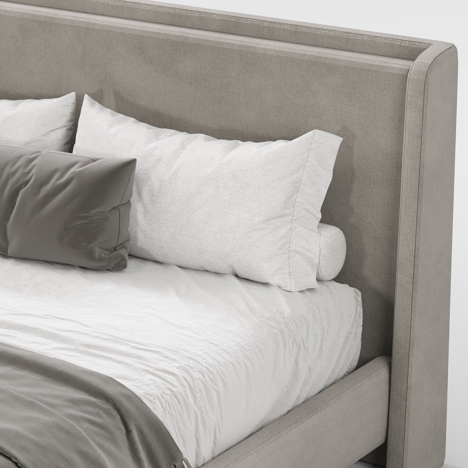 Sand Queen Size Bed image