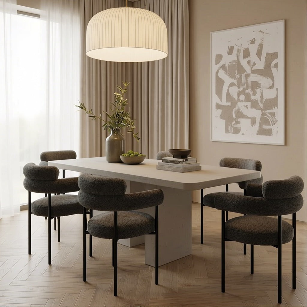 Mallorca Concrete Dining Table image