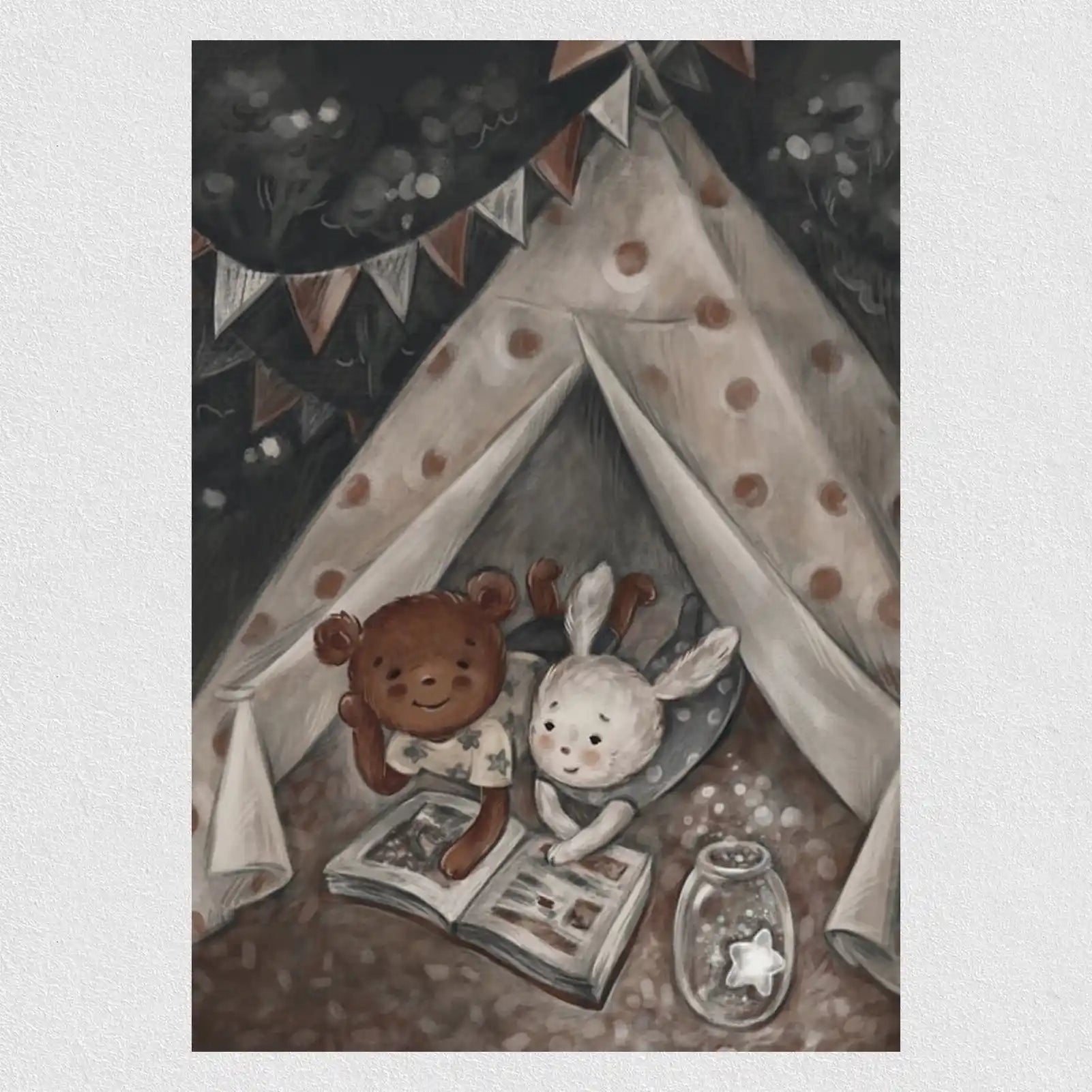 Плакат «Любимое место для детей» от Друзей image