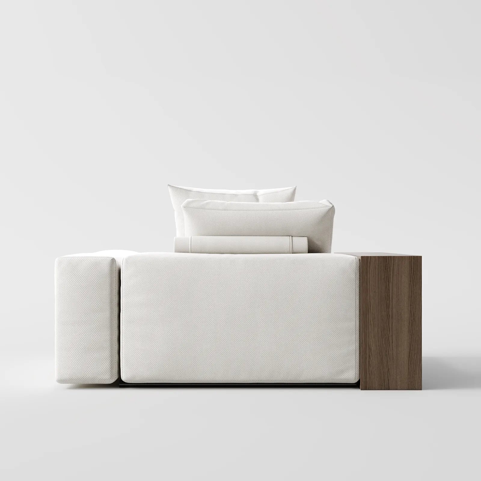 Glory Premium Cotton-Blend Bookcase Armchair 5