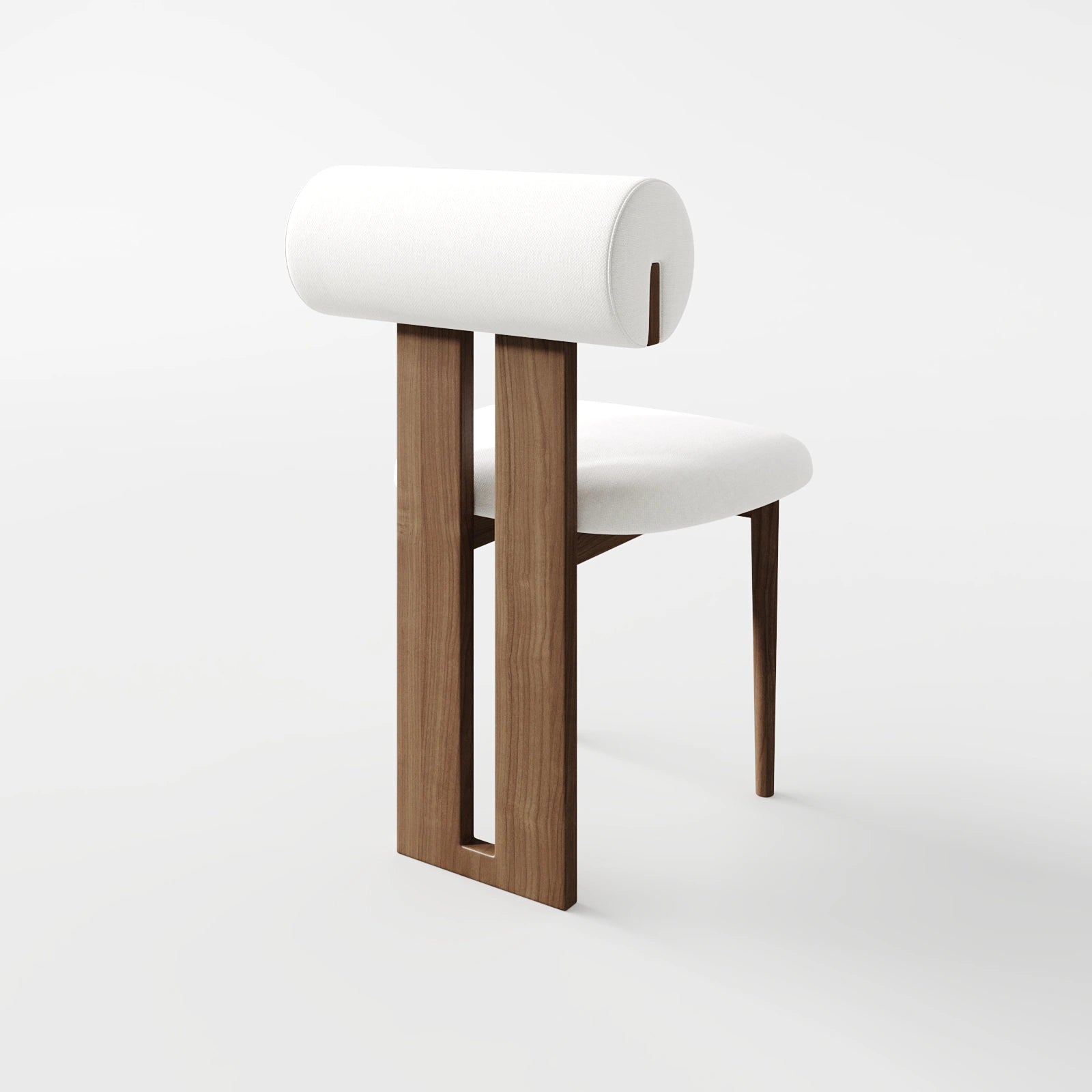 #Color_Light Walnut Wood & White
