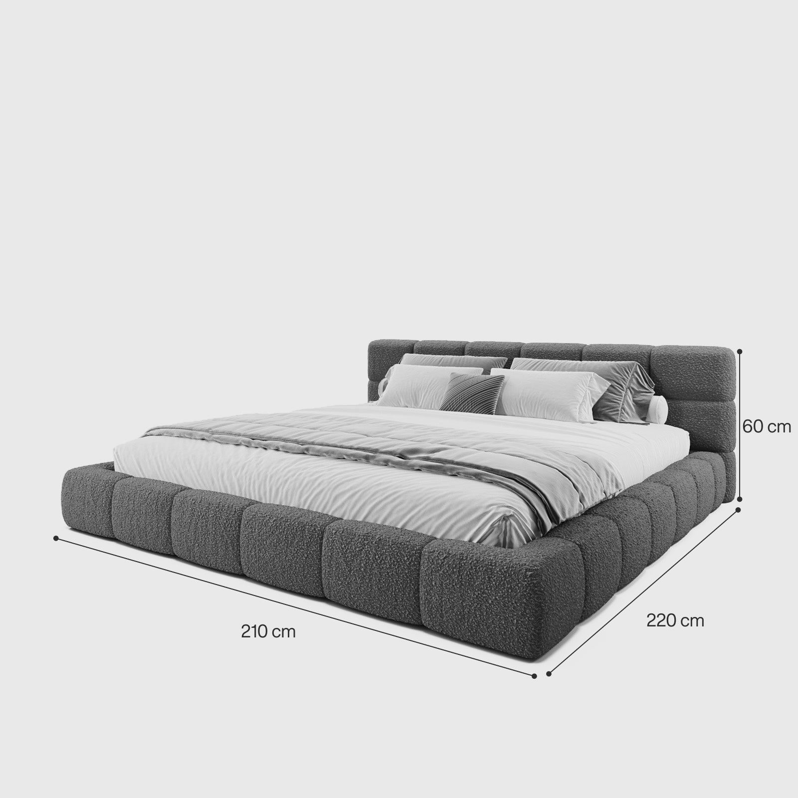 Cloud Extra King Size Bed image