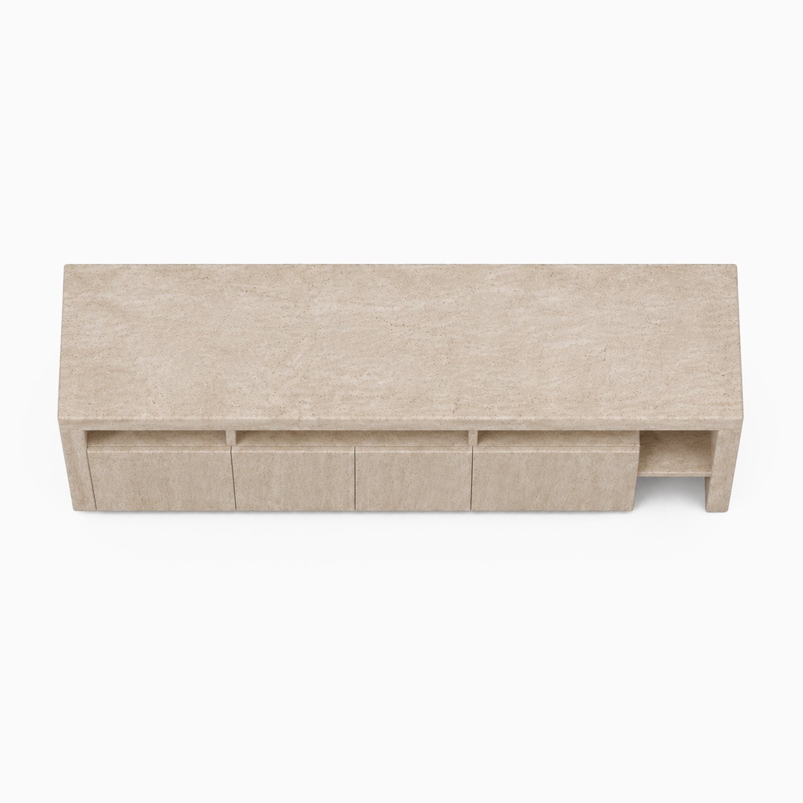 Floris Cream Travertine TV Stand image