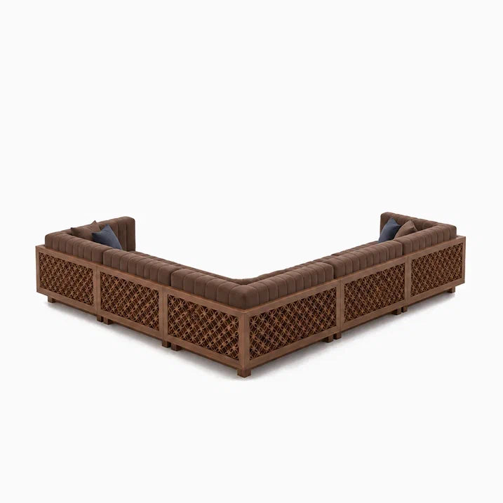Lawn 7-Seater Corner Sofa image