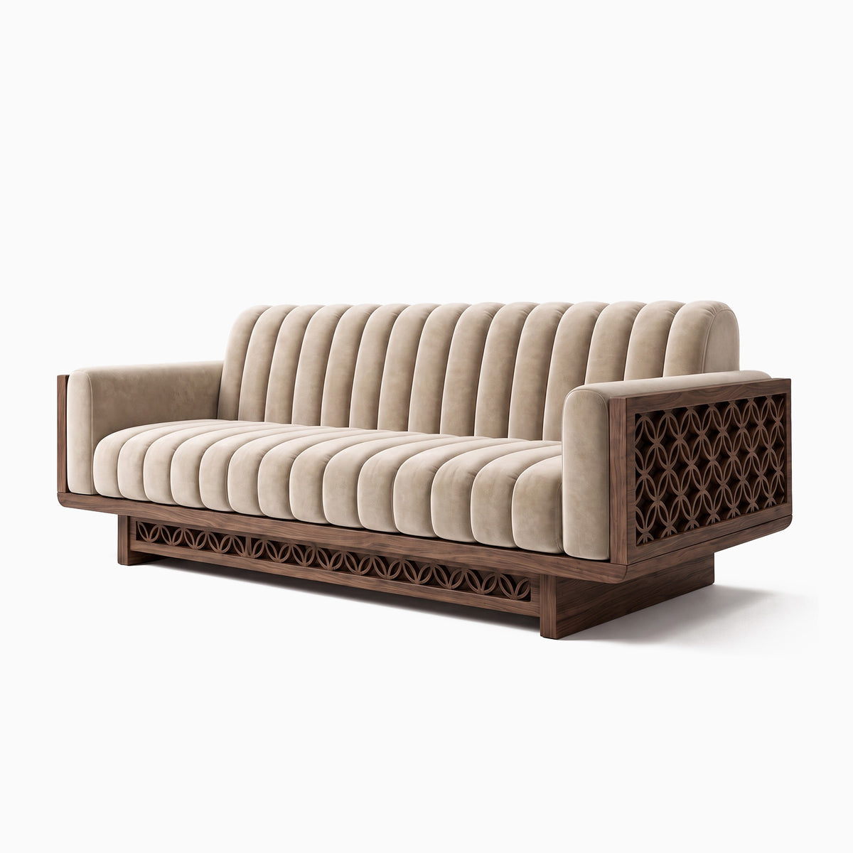 Hajar 3-Seater Straight Sofa image