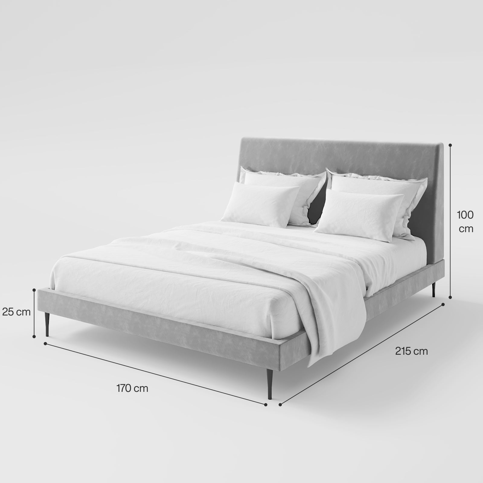 Кровать размера «queen-size» в стиле «бохо» image