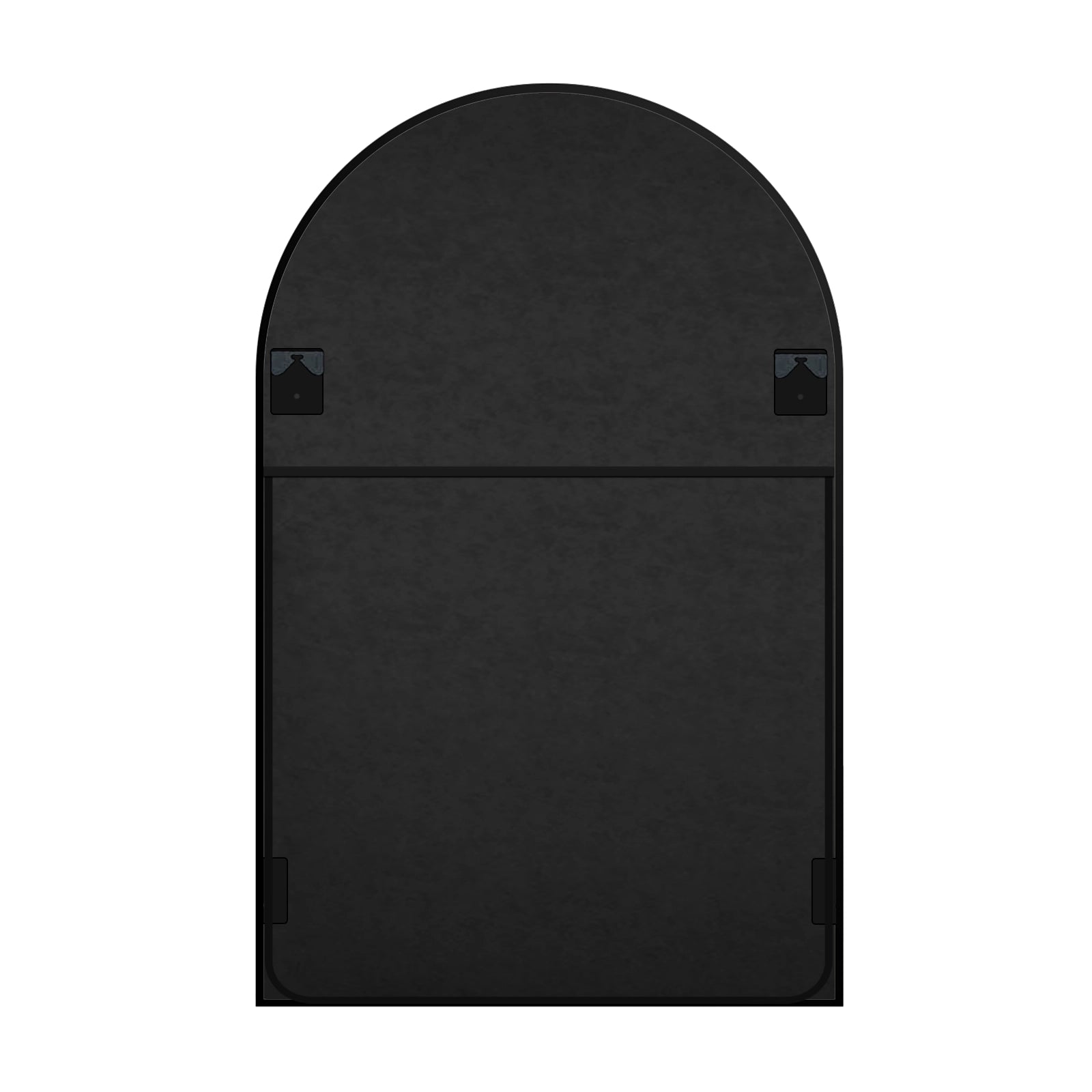 Elen Black XL Arch Full Length Mirror with Stand (3 Sizes)