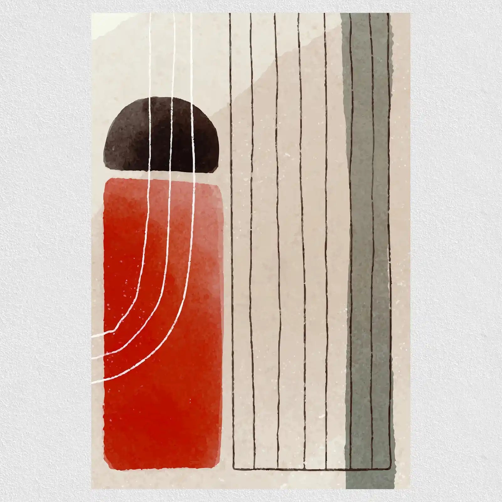 Abstraction Nova Poster