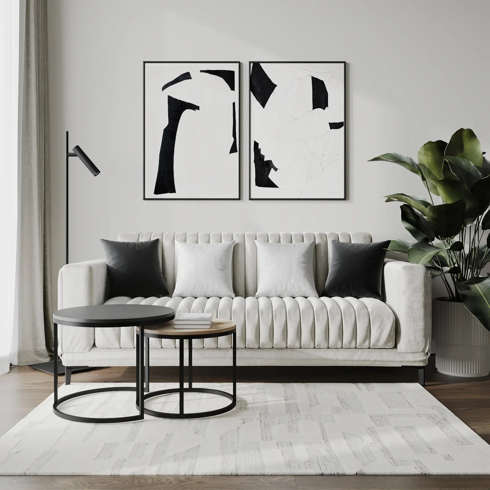 #Apartment Type/Number of Items_Mini Studio/13 Items #Color_White