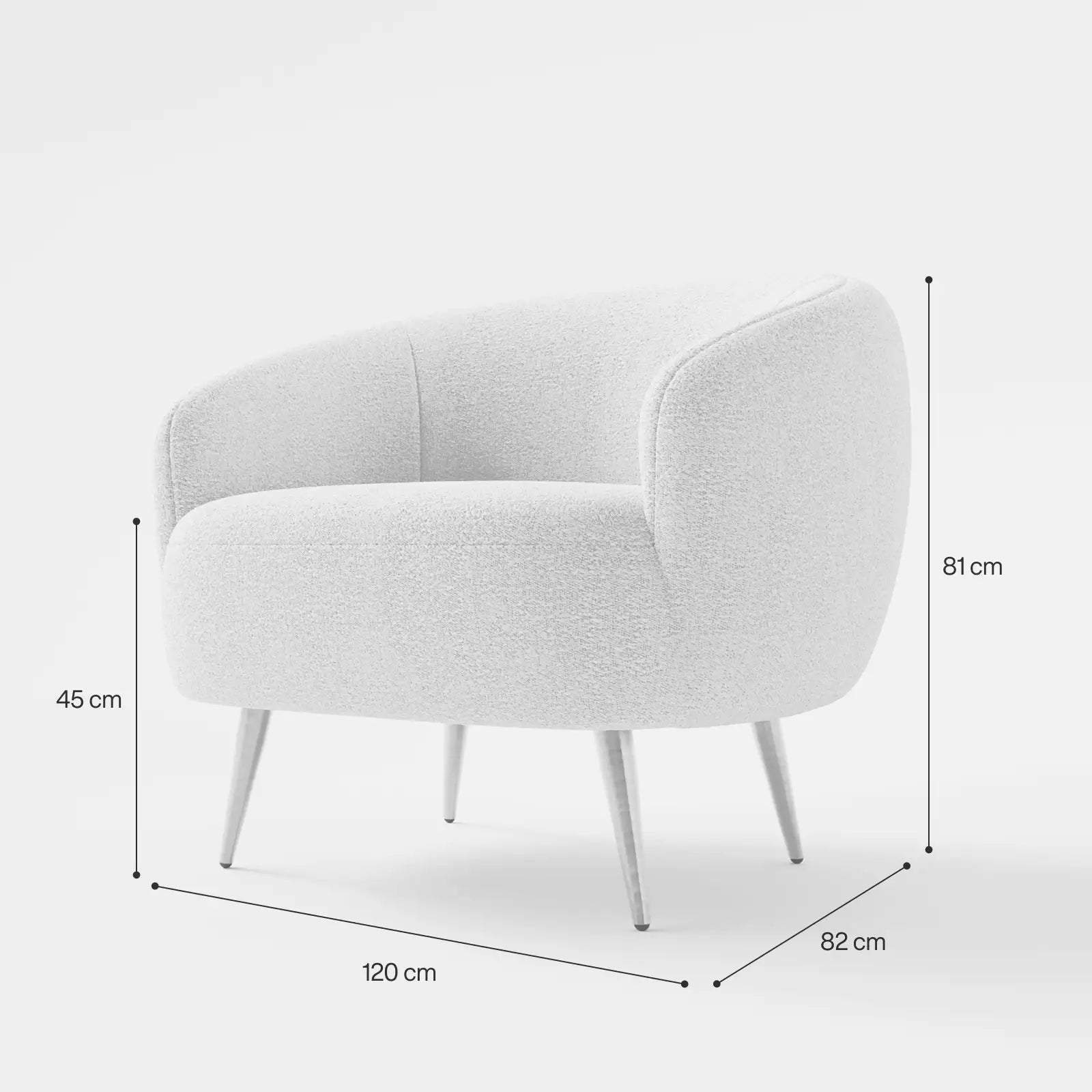 Golden Rose Rest Armchair