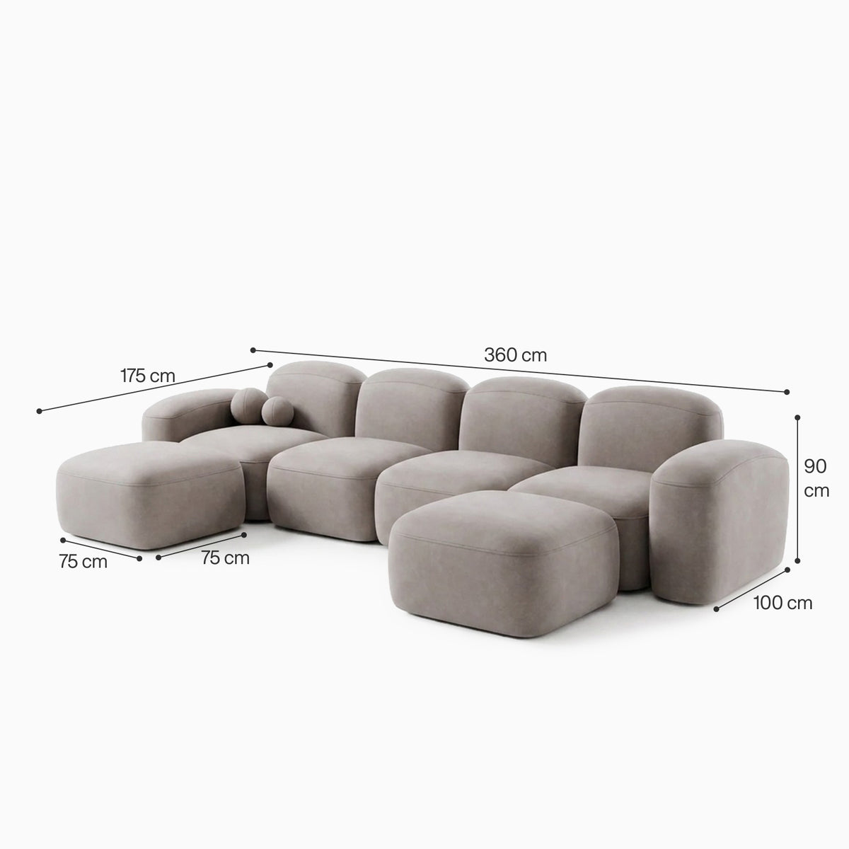 Freedom 4-Seater Modular Sofa image