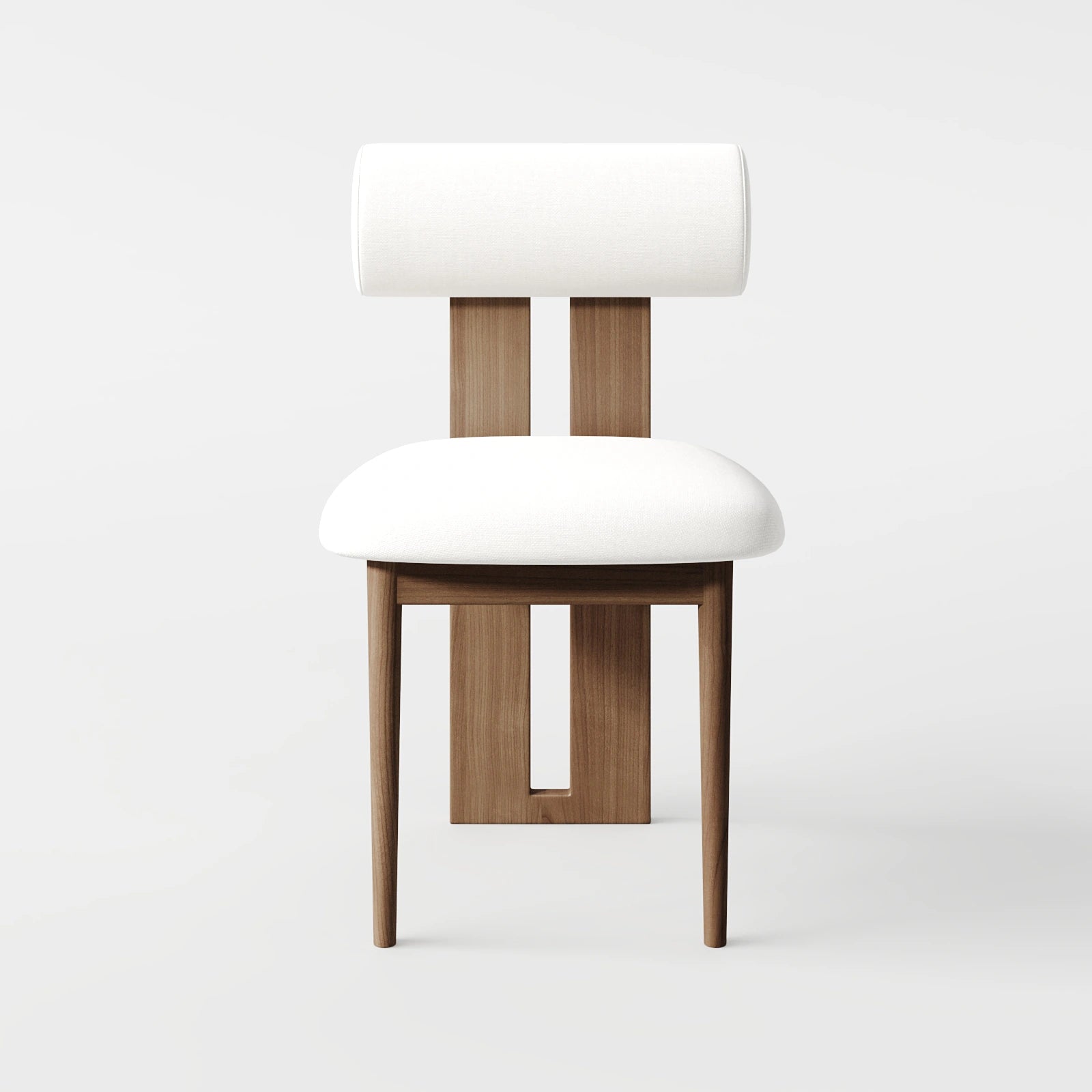 #Color_Light Walnut Wood & White